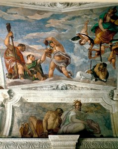 Pluto and Ceres with Bacchus and Icarus, 1560-62 by Paolo Veronese